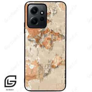 قاب گوشی شیائومی ردمی نوت 12 (Redmi Note 12 4g ) طرح نقشه کد 2187
