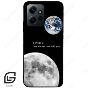 قاب گوشی شیائومی ردمی نوت 12 (Redmi Note 12 4g ) طرح ماه کد 2190