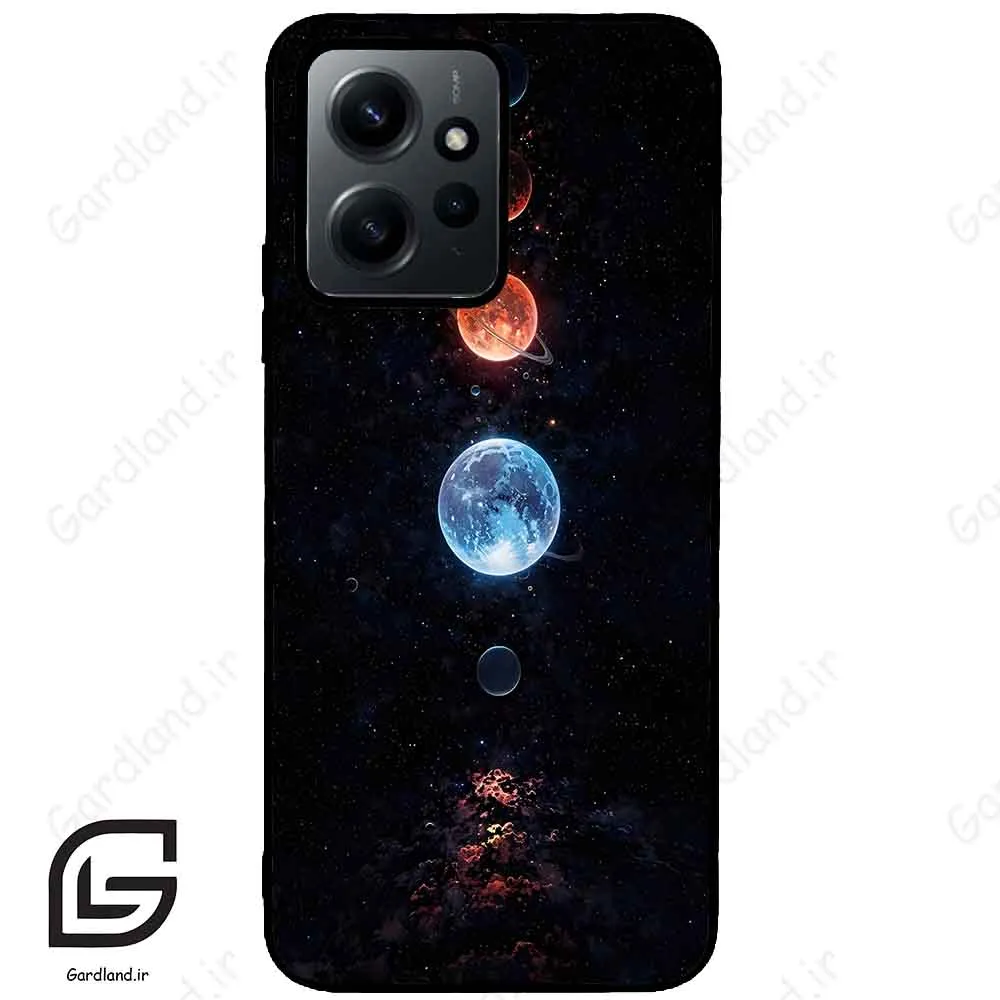 قاب گوشی شیائومی ردمی نوت 12 (Redmi Note 12 4g ) طرح ماه کد 2198