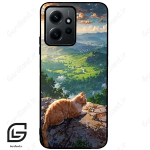 قاب گوشی شیائومی ردمی نوت 12 (Redmi Note 12 4g ) طرح گربه کد 2203