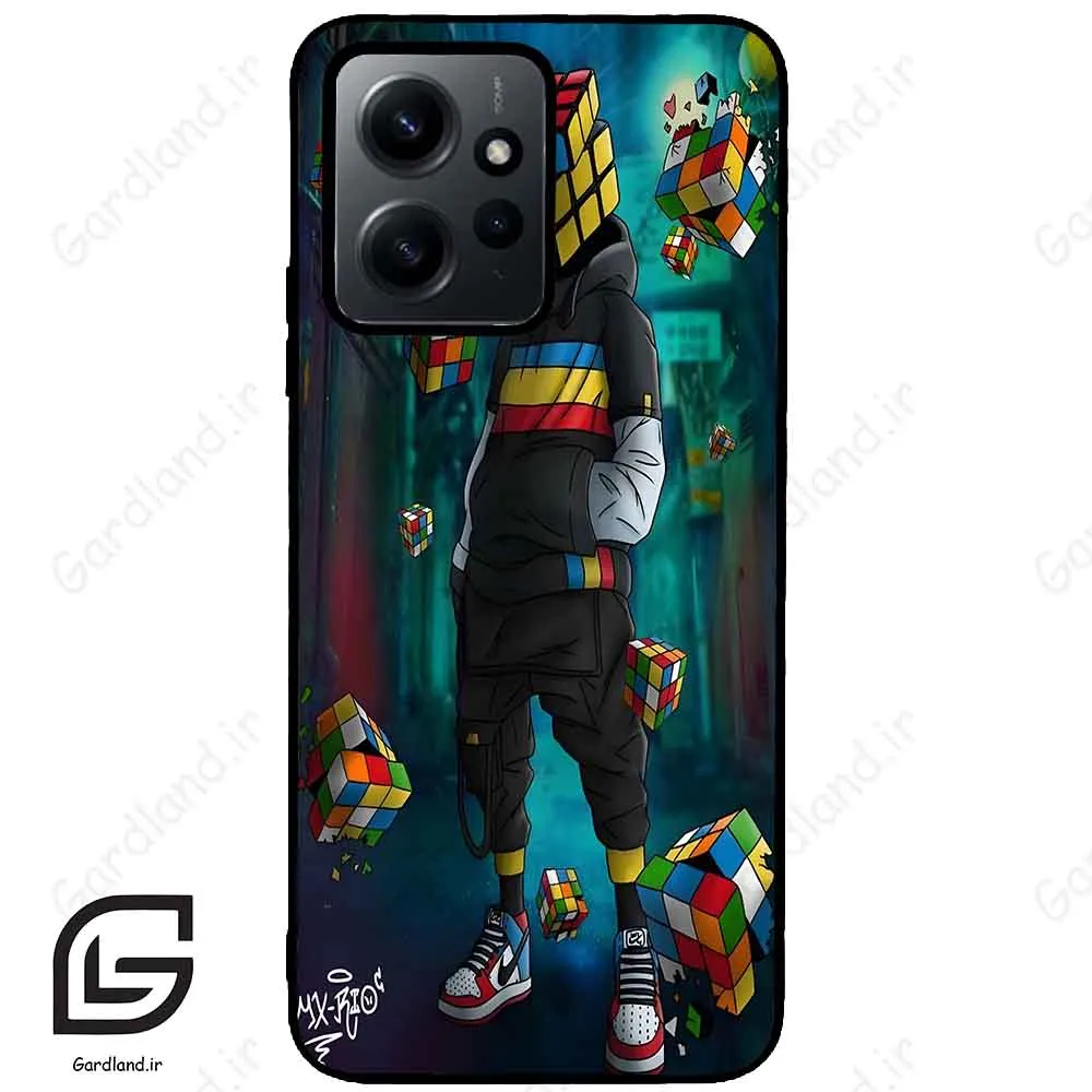 قاب گوشی شیائومی ردمی نوت 12 (Redmi Note 12 4g ) طرح مکعب کد 2229