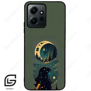 قاب گوشی شیائومی ردمی نوت 12 (Redmi Note 12 4g ) طرح ماه کد 2267