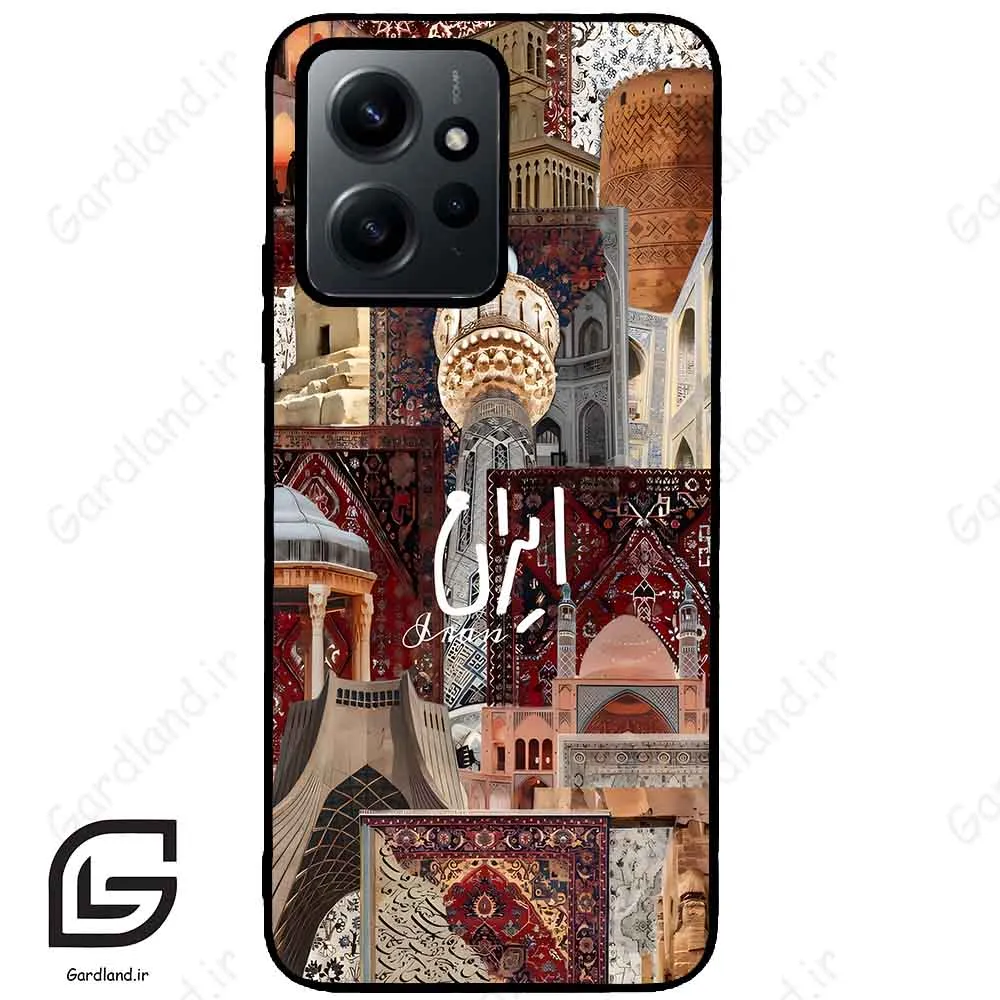 قاب گوشی شیائومی ردمی نوت 12 (Redmi Note 12 4g ) طرح ایران کد 2286
