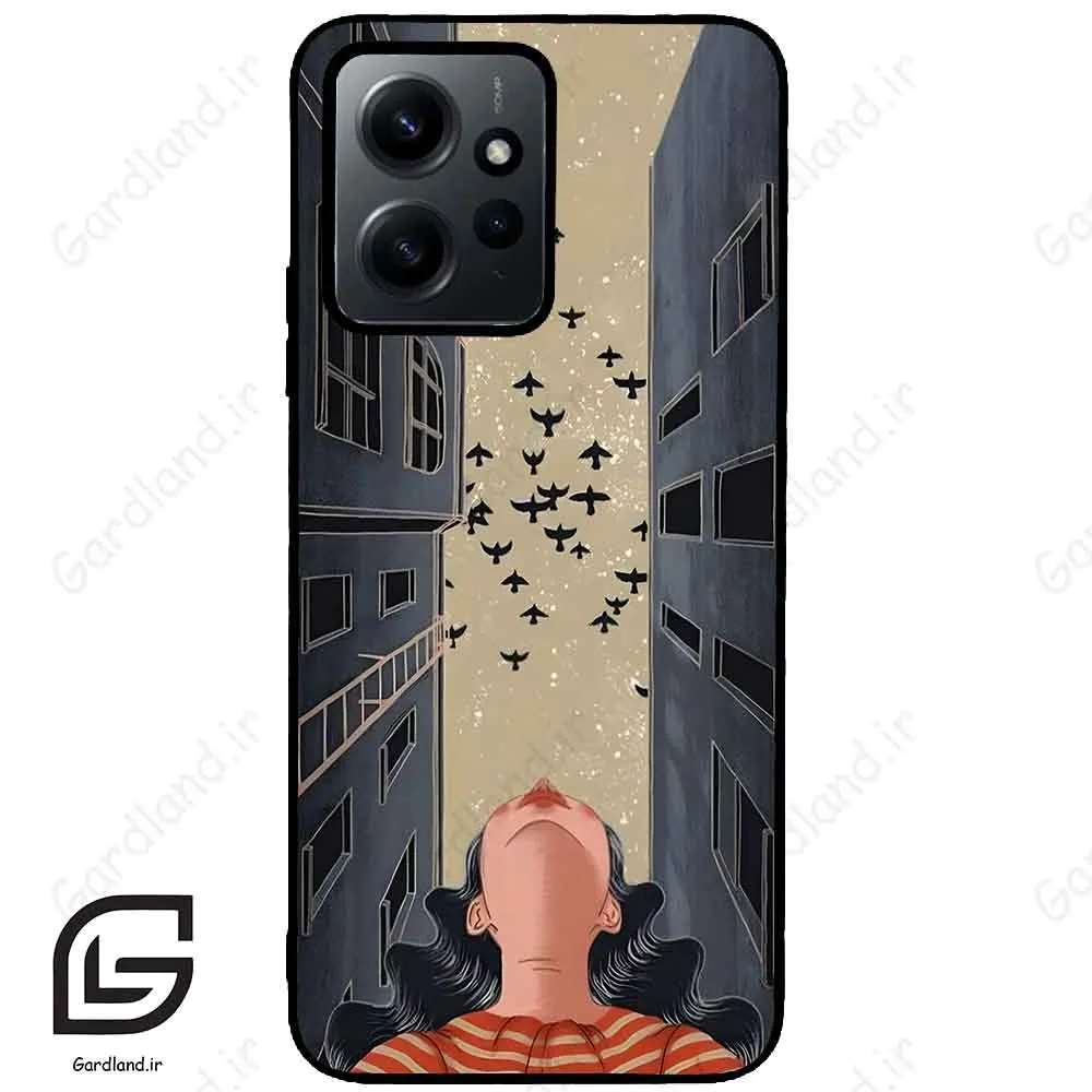 قاب گوشی شیائومی ردمی نوت 12 (Redmi Note 12 4g ) طرح دختر کد 2311
