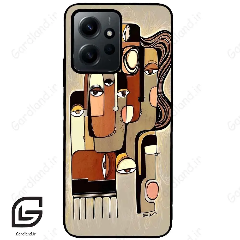 قاب گوشی شیائومی ردمی نوت 12 (Redmi Note 12 4g ) طرح خانومی کد 2334