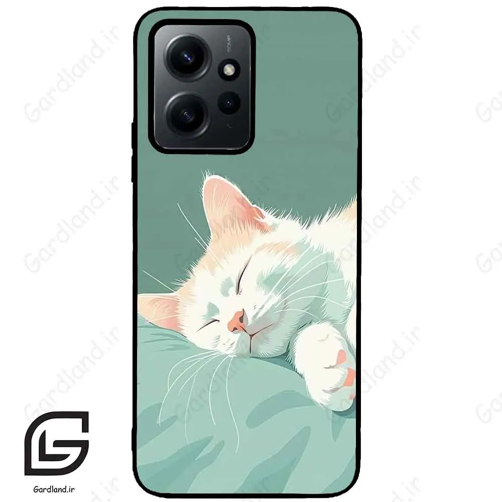 قاب گوشی شیائومی ردمی نوت 12 (Redmi Note 12 4g ) طرح گربه کد 2403