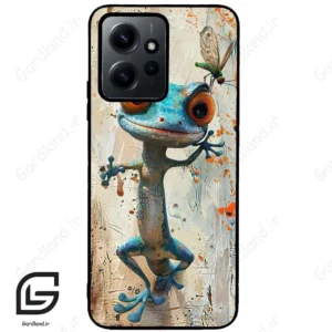 قاب گوشی شیائومی ردمی نوت 12 (Redmi Note 12 4g ) طرح مارمولک کد 2414