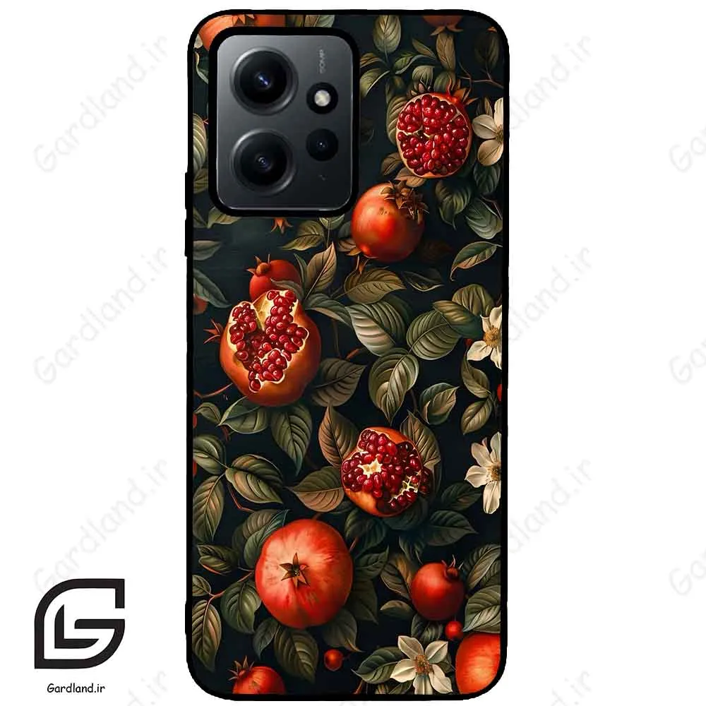 قاب گوشی شیائومی ردمی نوت 12 (Redmi Note 12 4g ) طرح انار کد 2416
