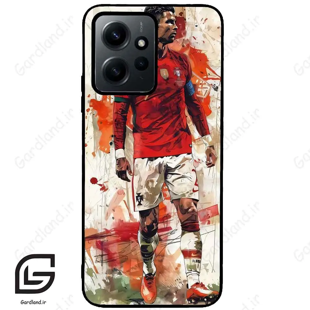 قاب گوشی شیائومی ردمی نوت 12 (Redmi Note 12 4g ) طرح رونالدو کد 2419