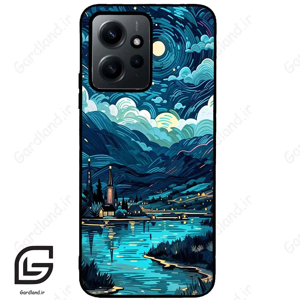 قاب گوشی شیائومی ردمی نوت 12 (Redmi Note 12 4g ) طرح شب کد 2425