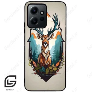 قاب گوشی شیائومی ردمی نوت 12 (Redmi Note 12 4g ) طرح گوزن کد 2429