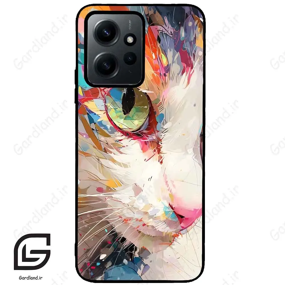 قاب گوشی شیائومی ردمی نوت 12 (Redmi Note 12 4g ) طرح گربه کد 2437