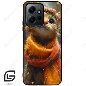 قاب گوشی شیائومی ردمی نوت 12 (Redmi Note 12 4g ) طرح گربه کد 2440