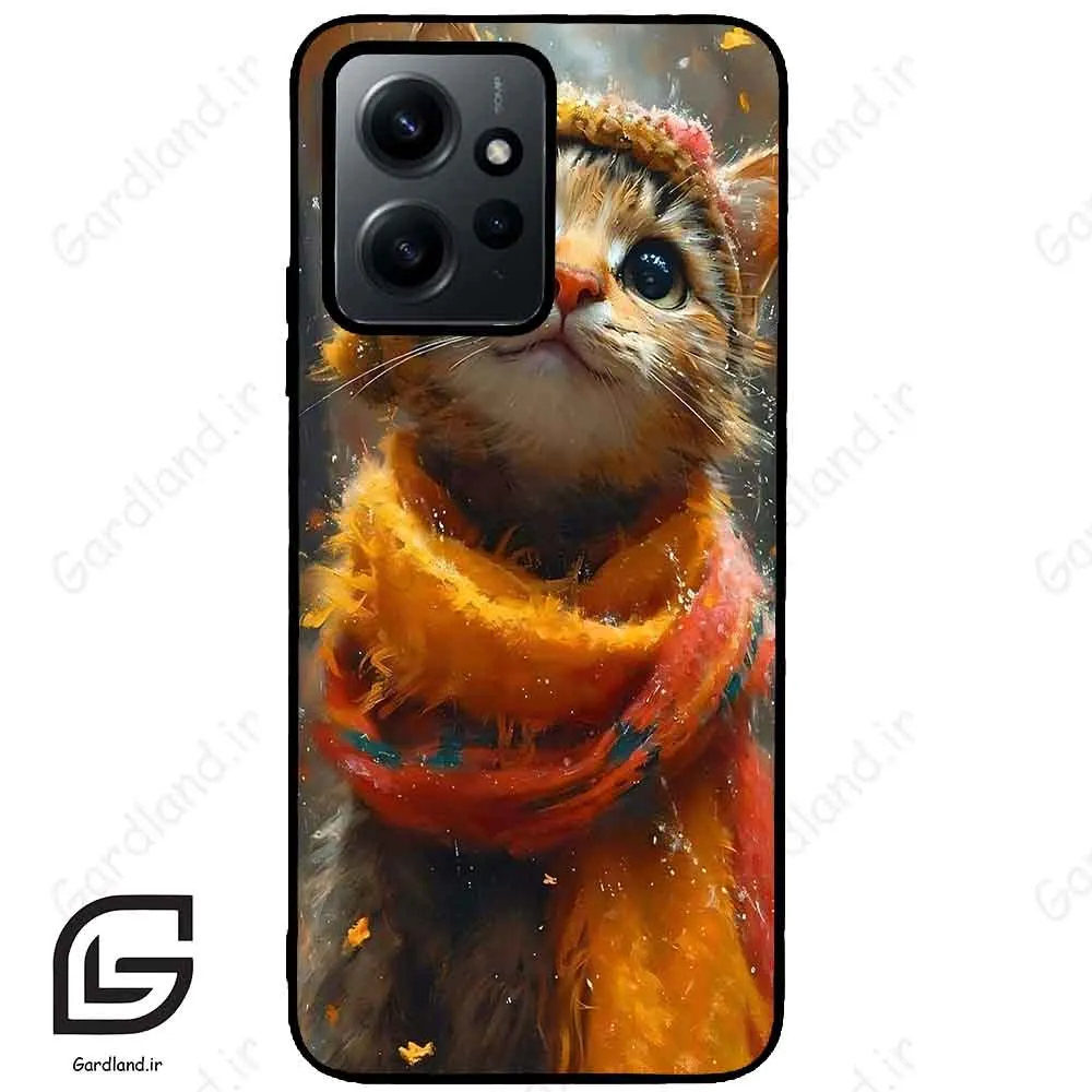قاب گوشی شیائومی ردمی نوت 12 (Redmi Note 12 4g ) طرح گربه کد 2440