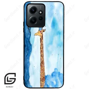 قاب گوشی شیائومی ردمی نوت 12 (Redmi Note 12 4g ) طرح زرافه کد 2456