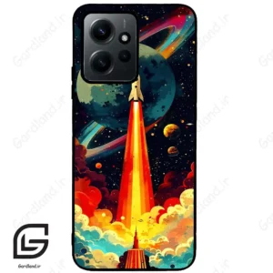 قاب گوشی شیائومی ردمی نوت 12 (Redmi Note 12 4g ) طرح موشک کد 2463