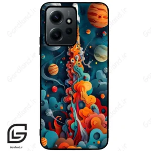 قاب گوشی شیائومی ردمی نوت 12 (Redmi Note 12 4g ) طرح موشک کد 2470