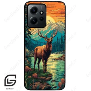 قاب گوشی شیائومی ردمی نوت 12 (Redmi Note 12 4g ) طرح گوزن کد 2471