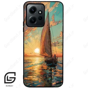 قاب گوشی شیائومی ردمی نوت 12 (Redmi Note 12 4g ) طرح قایق کد 2485