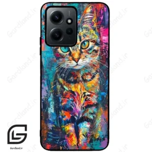 قاب گوشی شیائومی ردمی نوت 12 (Redmi Note 12 4g ) طرح گربه کد 2488