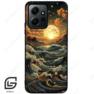 قاب گوشی شیائومی ردمی نوت 12 (Redmi Note 12 4g ) طرح غروب کد 2505