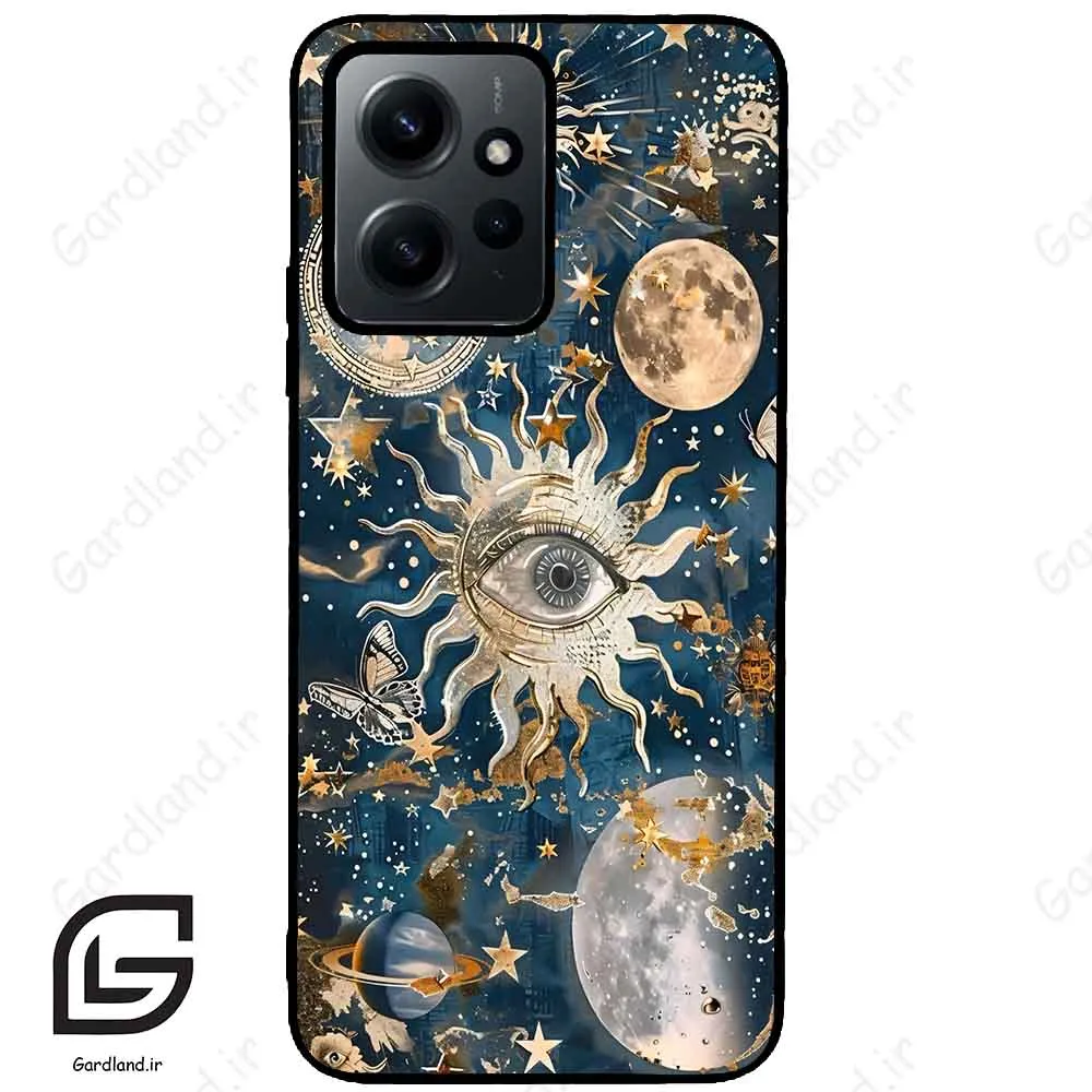 قاب گوشی شیائومی ردمی نوت 12 (Redmi Note 12 4g ) طرح خورشید کد 2511