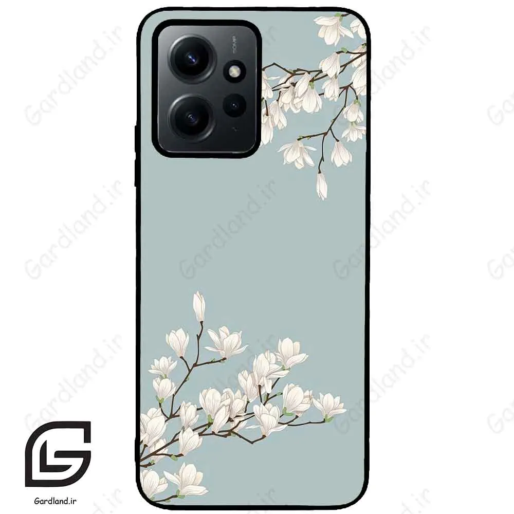 قاب گوشی شیائومی ردمی نوت 12 (Redmi Note 12 4g ) طرح شکوفه کد 2523