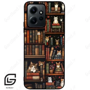 قاب گوشی شیائومی ردمی نوت 12 (Redmi Note 12 4g ) طرح کتابخانه کد 2532