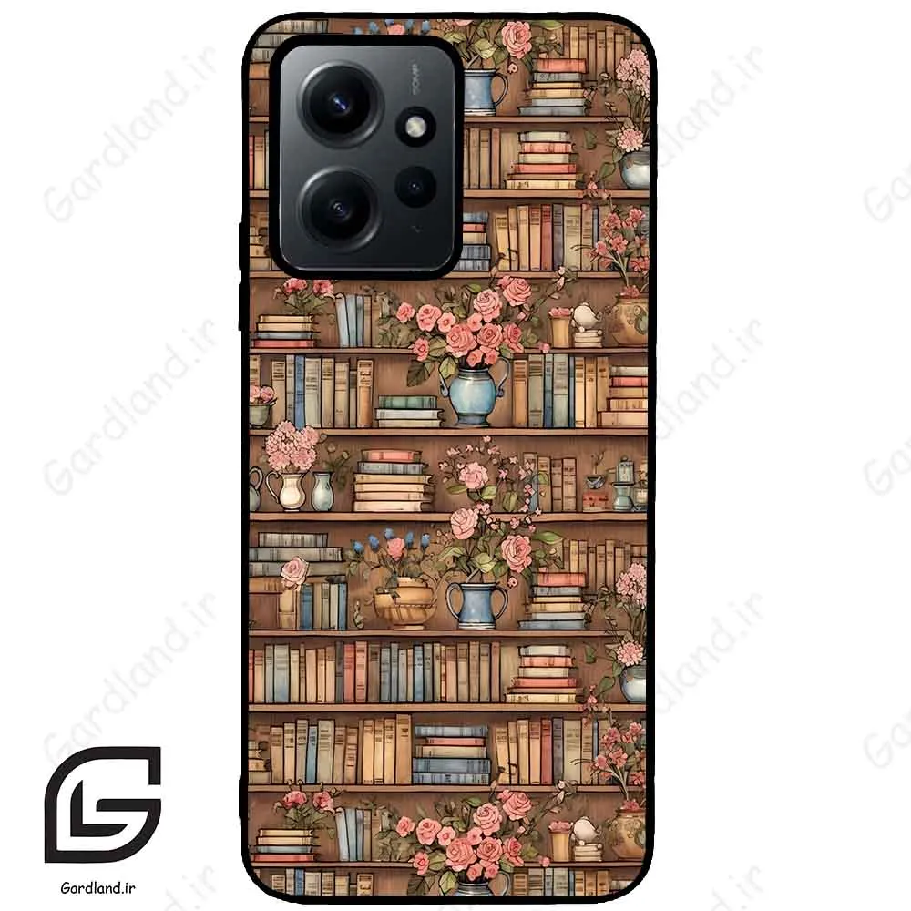 قاب گوشی شیائومی ردمی نوت 12 (Redmi Note 12 4g ) طرح کتابخانه کد 2535