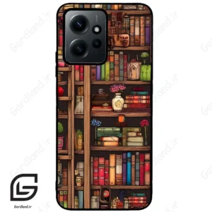 قاب گوشی شیائومی ردمی نوت 12 (Redmi Note 12 4g ) طرح کتابخانه کد 2537
