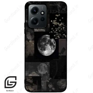 قاب گوشی شیائومی ردمی نوت 12 (Redmi Note 12 4g ) طرح ماه کد 2545