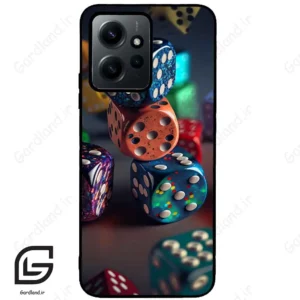 قاب گوشی شیائومی ردمی نوت 12 (Redmi Note 12 4g ) طرح تاس کد 2556