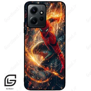 قاب گوشی شیائومی ردمی نوت 12 (Redmi Note 12 4g ) طرح مردعنکبوتی کد 2558