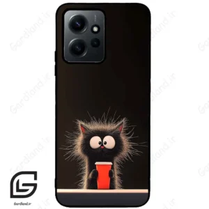 قاب گوشی شیائومی ردمی نوت 12 (Redmi Note 12 4g ) طرح گربه کد 2580