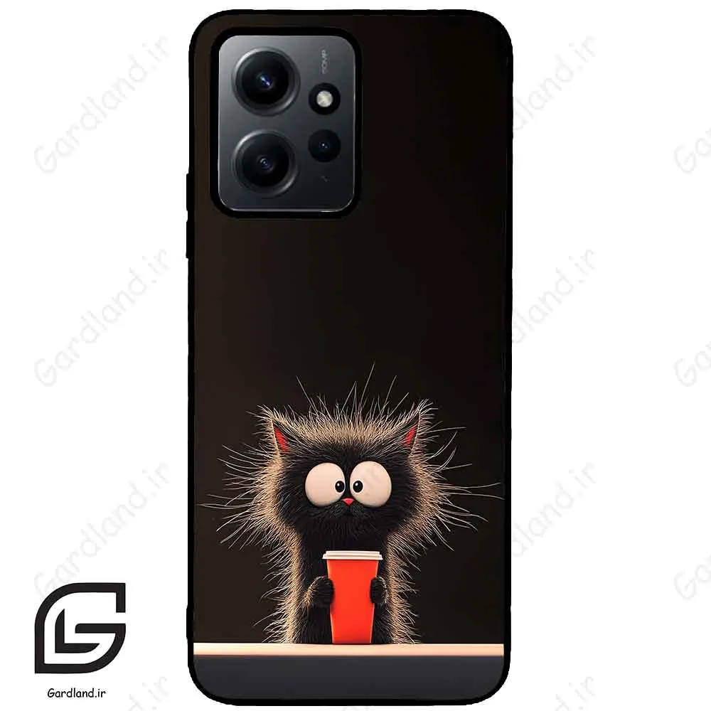 قاب گوشی شیائومی ردمی نوت 12 (Redmi Note 12 4g ) طرح گربه کد 2580