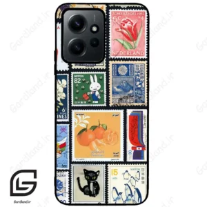 قاب گوشی شیائومی ردمی نوت 12 (Redmi Note 12 4g ) طرح تمبر کد 2603