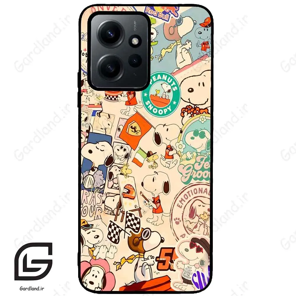قاب گوشی شیائومی ردمی نوت 12 (Redmi Note 12 4g ) طرح اسنوپی کد 2605