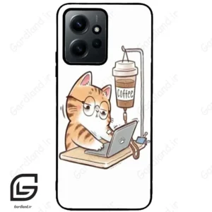 قاب گوشی شیائومی ردمی نوت 12 (Redmi Note 12 4g ) طرح گربه کد 2617