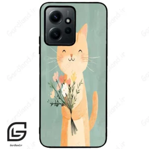 قاب گوشی شیائومی ردمی نوت 12 (Redmi Note 12 4g ) طرح گربه کد 2619