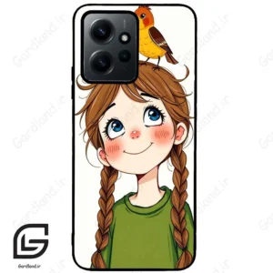 قاب گوشی شیائومی ردمی نوت 12 (Redmi Note 12 4g ) طرح دختر کد 2640