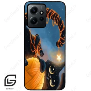 قاب گوشی شیائومی ردمی نوت 12 (Redmi Note 12 4g ) طرح گربه کد 2654