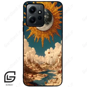 قاب گوشی شیائومی ردمی نوت 12 (Redmi Note 12 4g ) طرح خورشید کد 2694
