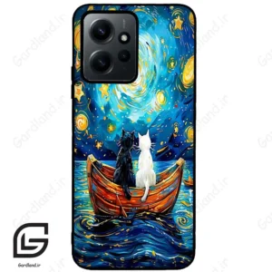 قاب گوشی شیائومی ردمی نوت 12 (Redmi Note 12 4g ) طرح گربه کد 2727