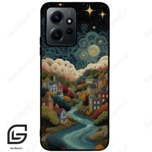 قاب گوشی شیائومی ردمی نوت 12 (Redmi Note 12 4g ) طرح دهکده کد 2736