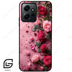قاب گوشی شیائومی ردمی نوت 12 (Redmi Note 12 4g ) طرح رز کد 2744