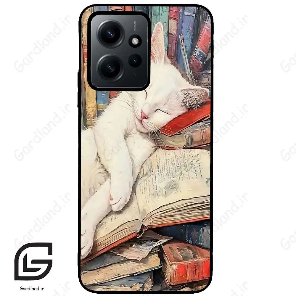 قاب گوشی شیائومی ردمی نوت 12 (Redmi Note 12 4g ) طرح گربه کد 2758