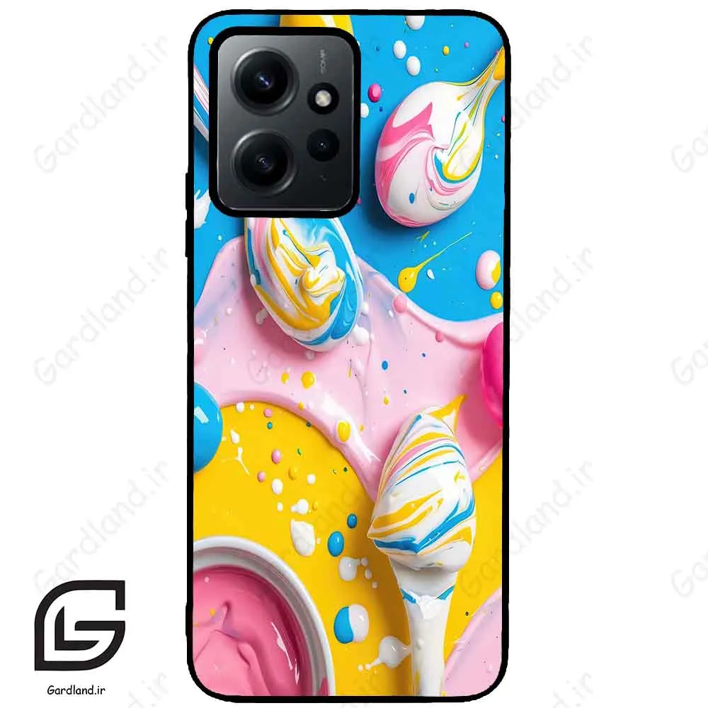 قاب گوشی شیائومی ردمی نوت 12 (Redmi Note 12 4g ) طرح رنگارنگ کد 2793