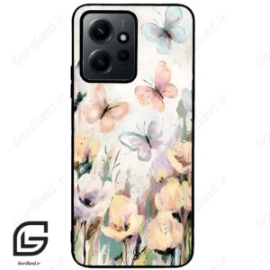 قاب گوشی شیائومی ردمی نوت 12 (Redmi Note 12 4g ) طرح پروانه کد 2803