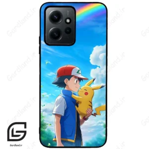 قاب گوشی شیائومی ردمی نوت 12 (Redmi Note 12 4g ) طرح پیکاچو کد 2839