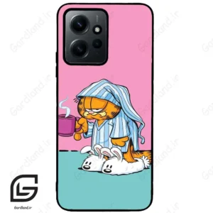 قاب گوشی شیائومی ردمی نوت 12 (Redmi Note 12 4g ) طرح گارفیلد کد 2845